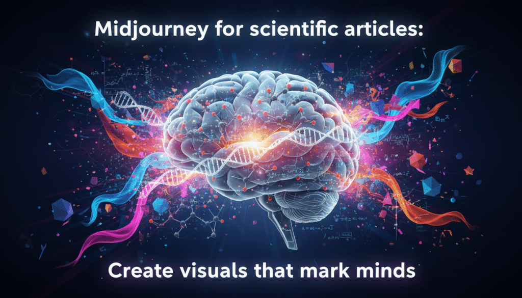 Midjourney pour les articles scientifiques