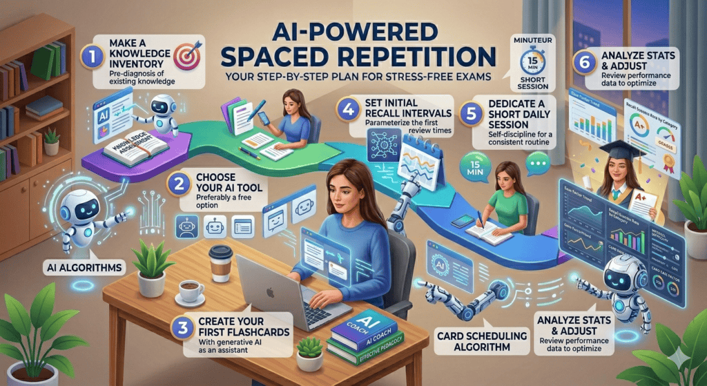 révision espacée par IA