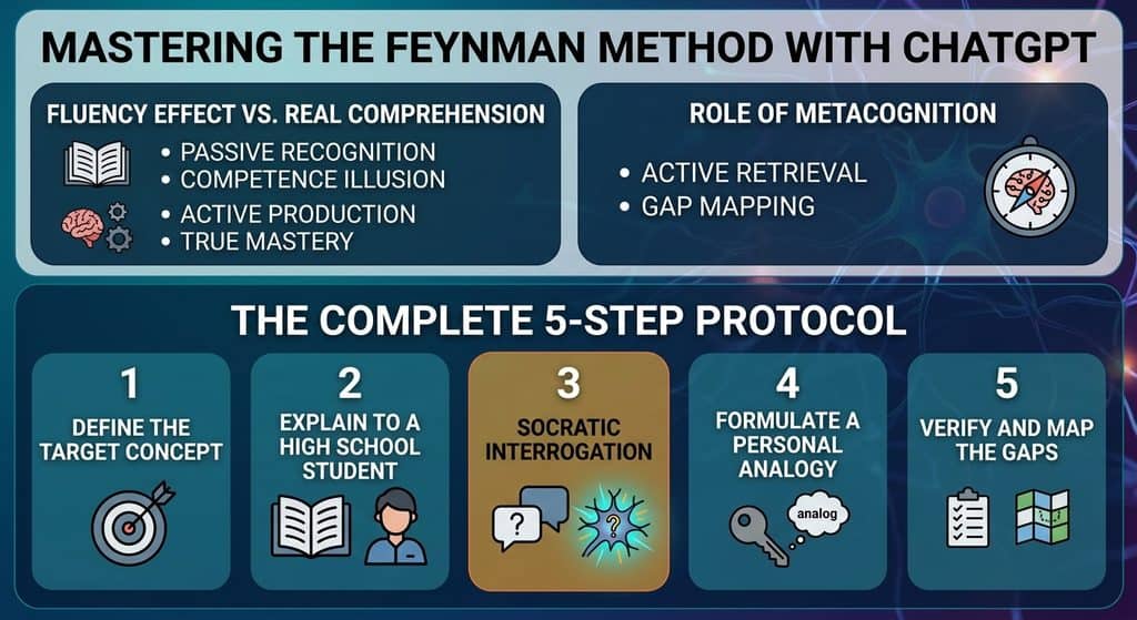 apprendre plus vite avec la méthode Feynman et ChatGPT
